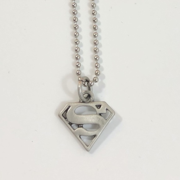 Mini Superman Pendant Unisex Necklace NWT - Picture 3 of 7
